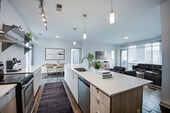 Bright and modern kitchen